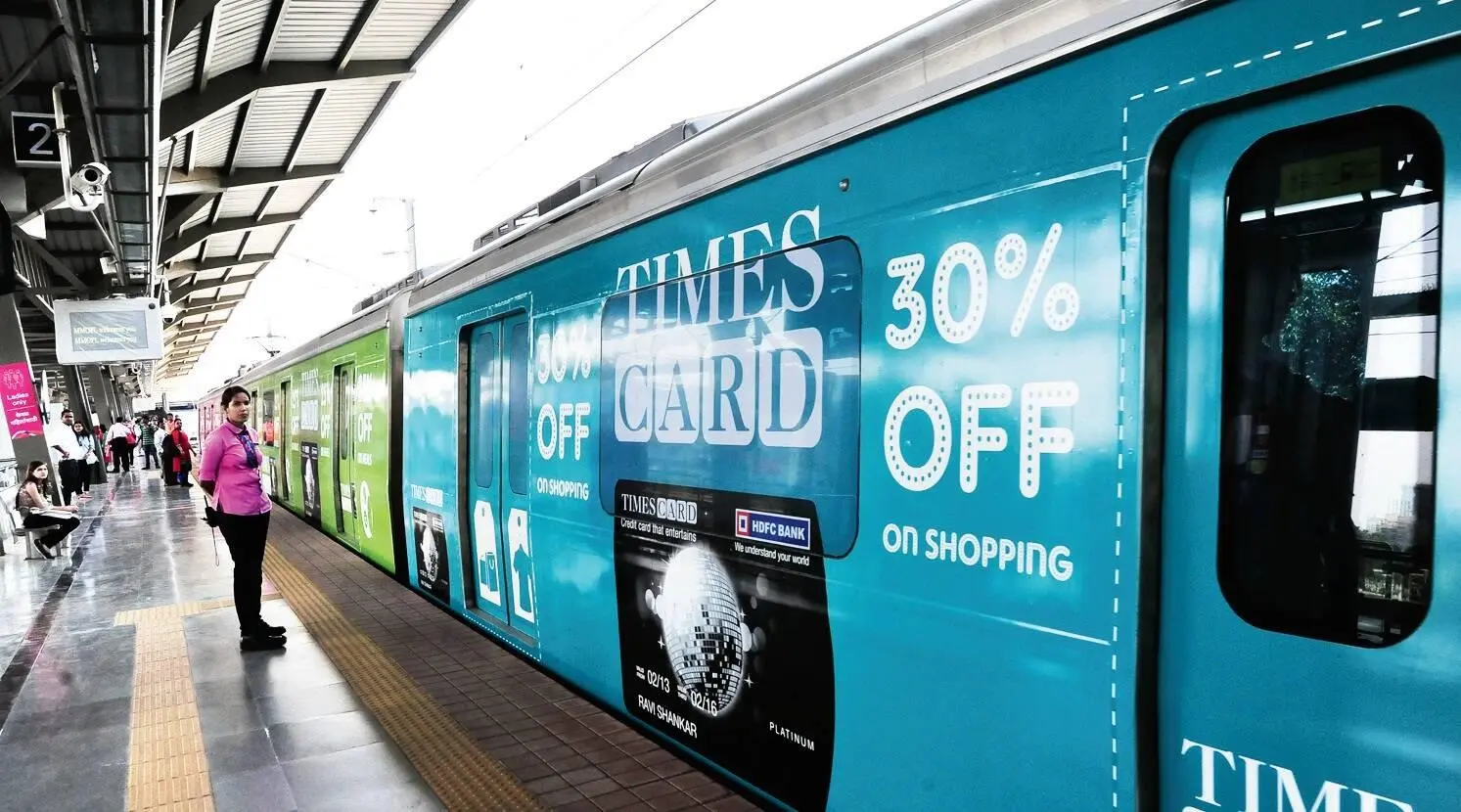 Transit advertising across buses, metros and cabs